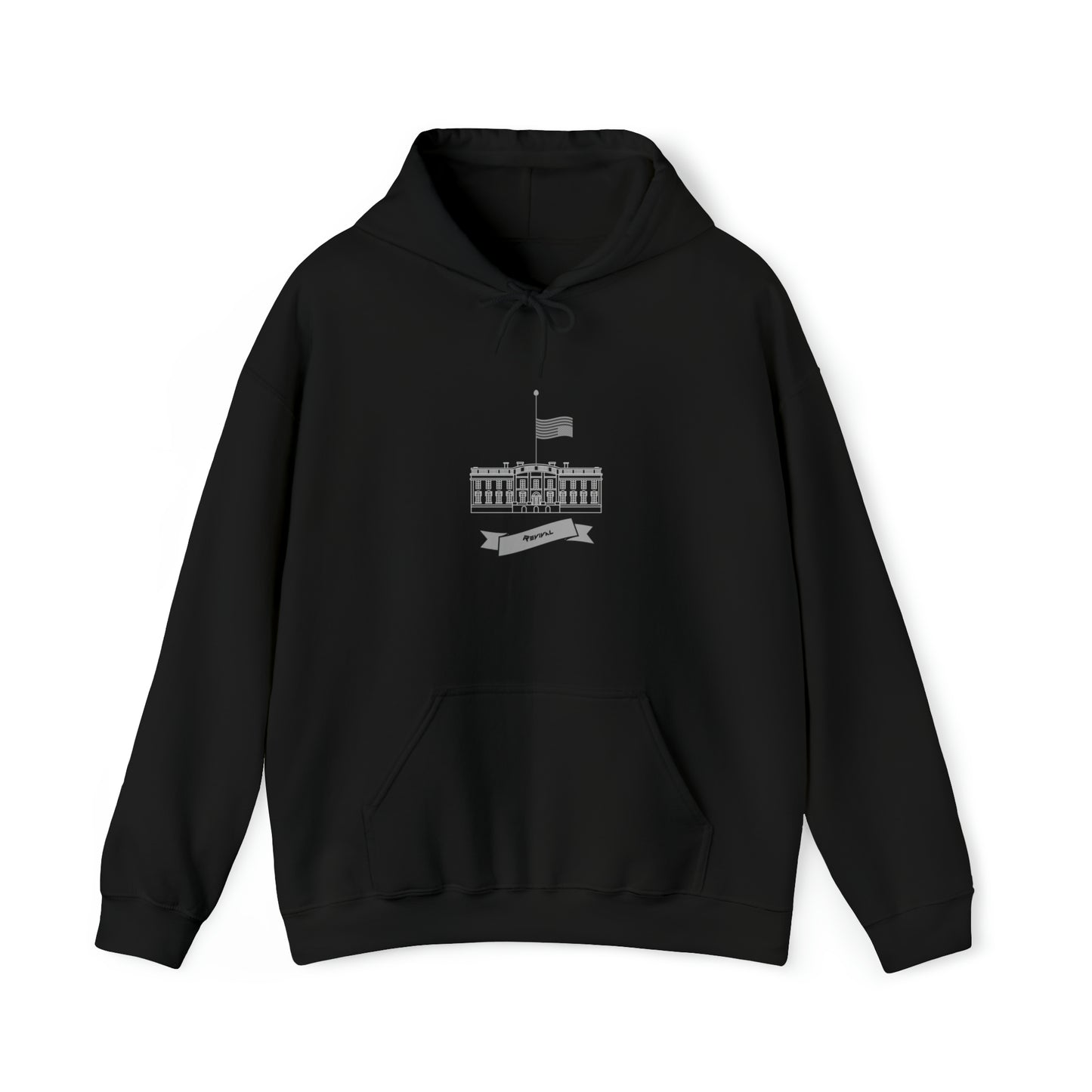 Distress Signal by Revival Heavy Hooded Sweatshirt, Warm Hoodie for Men and Women, Gift for Men, Gift for Women