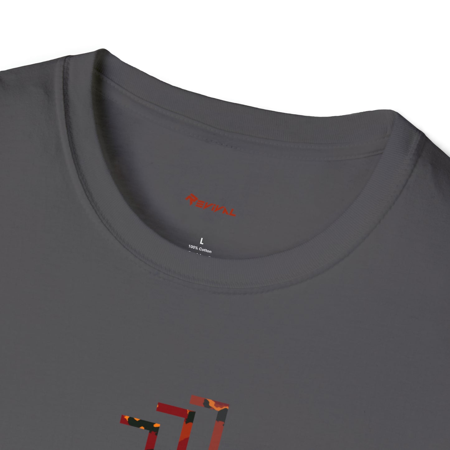Calvary Camo Burnt Orange by Revival Softstyle T-Shirt
