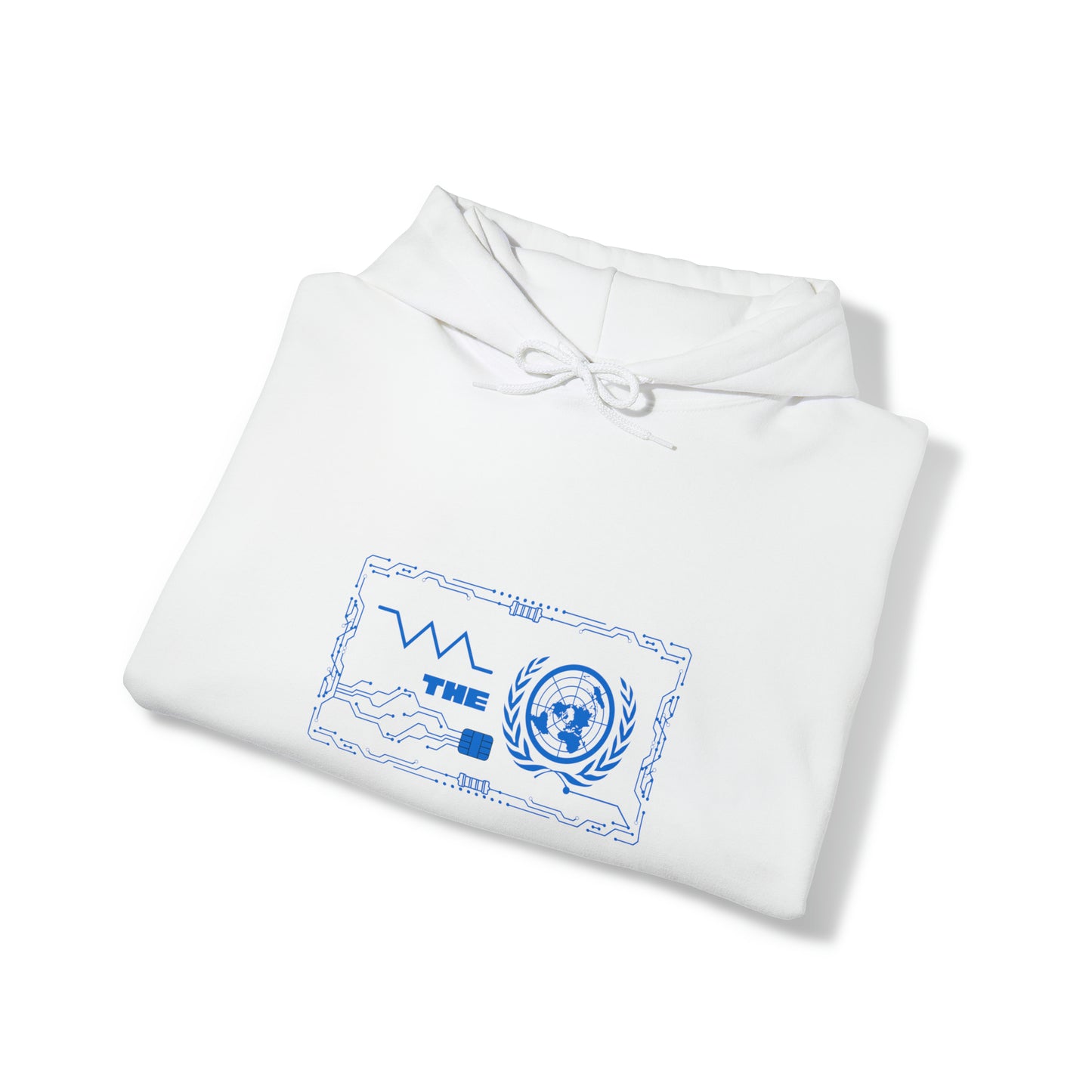 Resist the UN by Revival Hooded Sweatshirt, Long Sleeved Hoodie for Men and Women, Gift for Men, Gift for Women