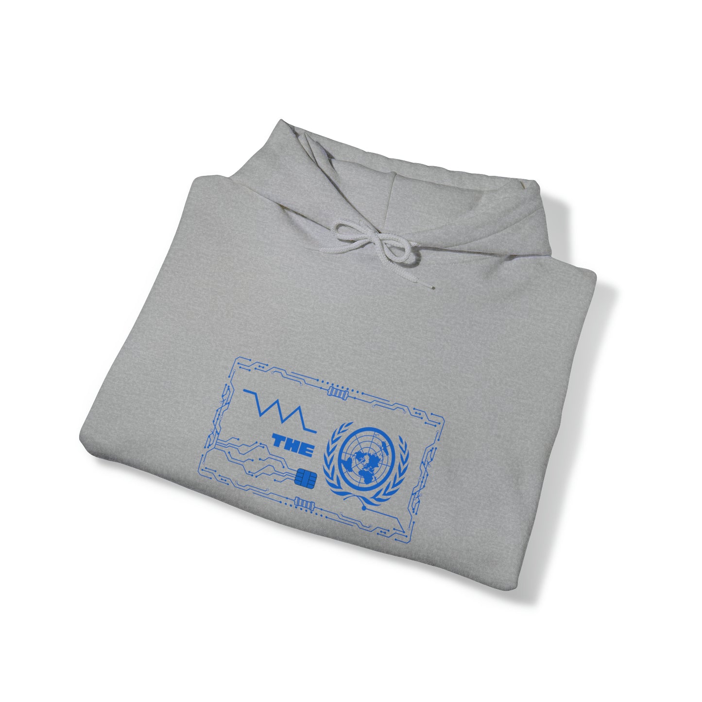 Resist the UN by Revival Hooded Sweatshirt, Long Sleeved Hoodie for Men and Women, Gift for Men, Gift for Women