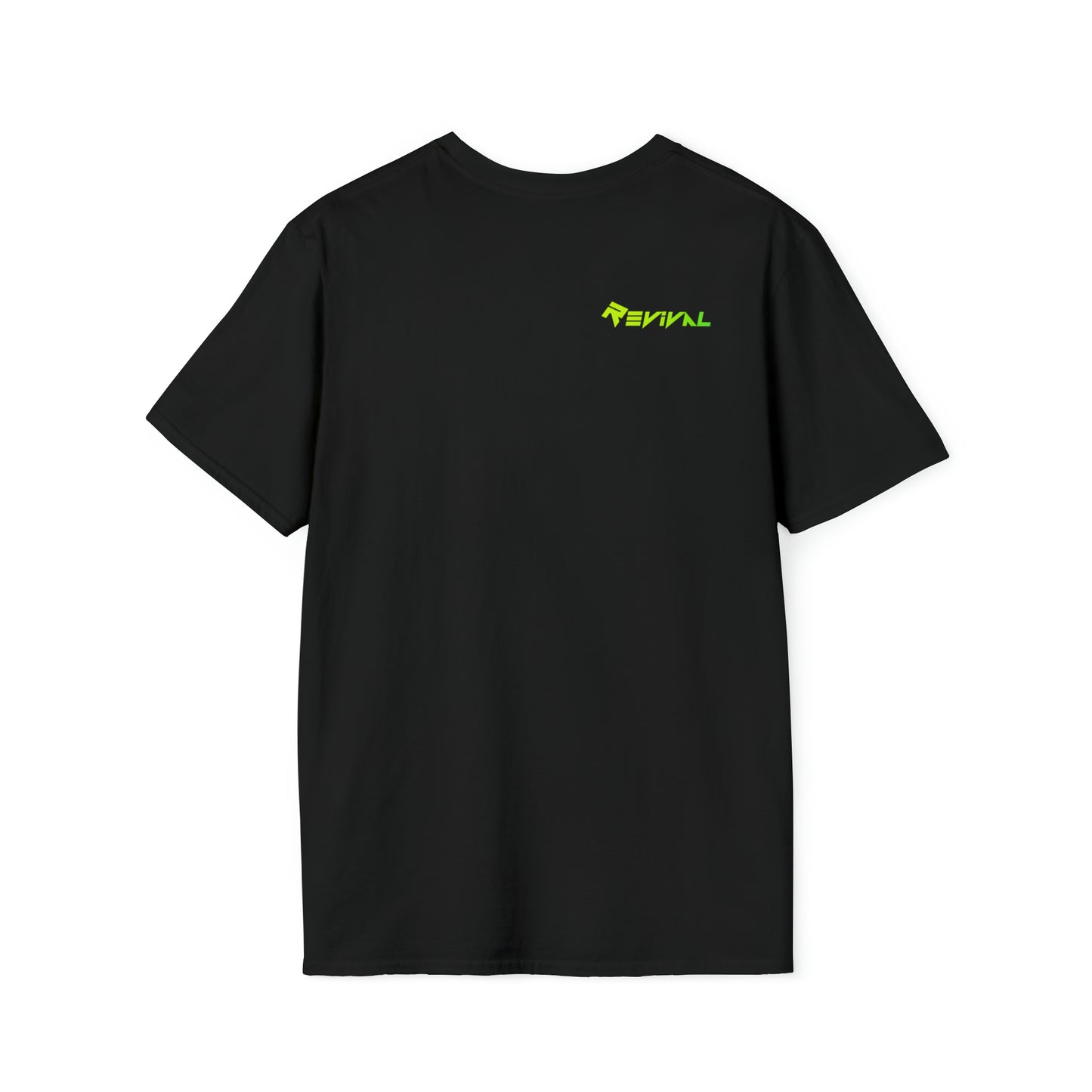 Pray for Revival Neon Green by Revival Softstyle T-Shirt, Short Sleeved Tee for Men and Women, Gift for Men, Gift for Women