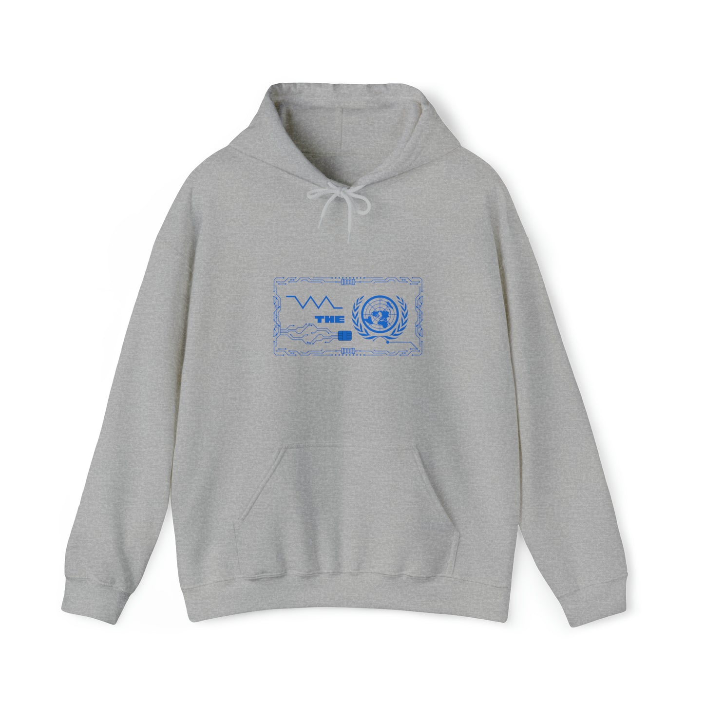 Resist the UN by Revival Hooded Sweatshirt, Long Sleeved Hoodie for Men and Women, Gift for Men, Gift for Women