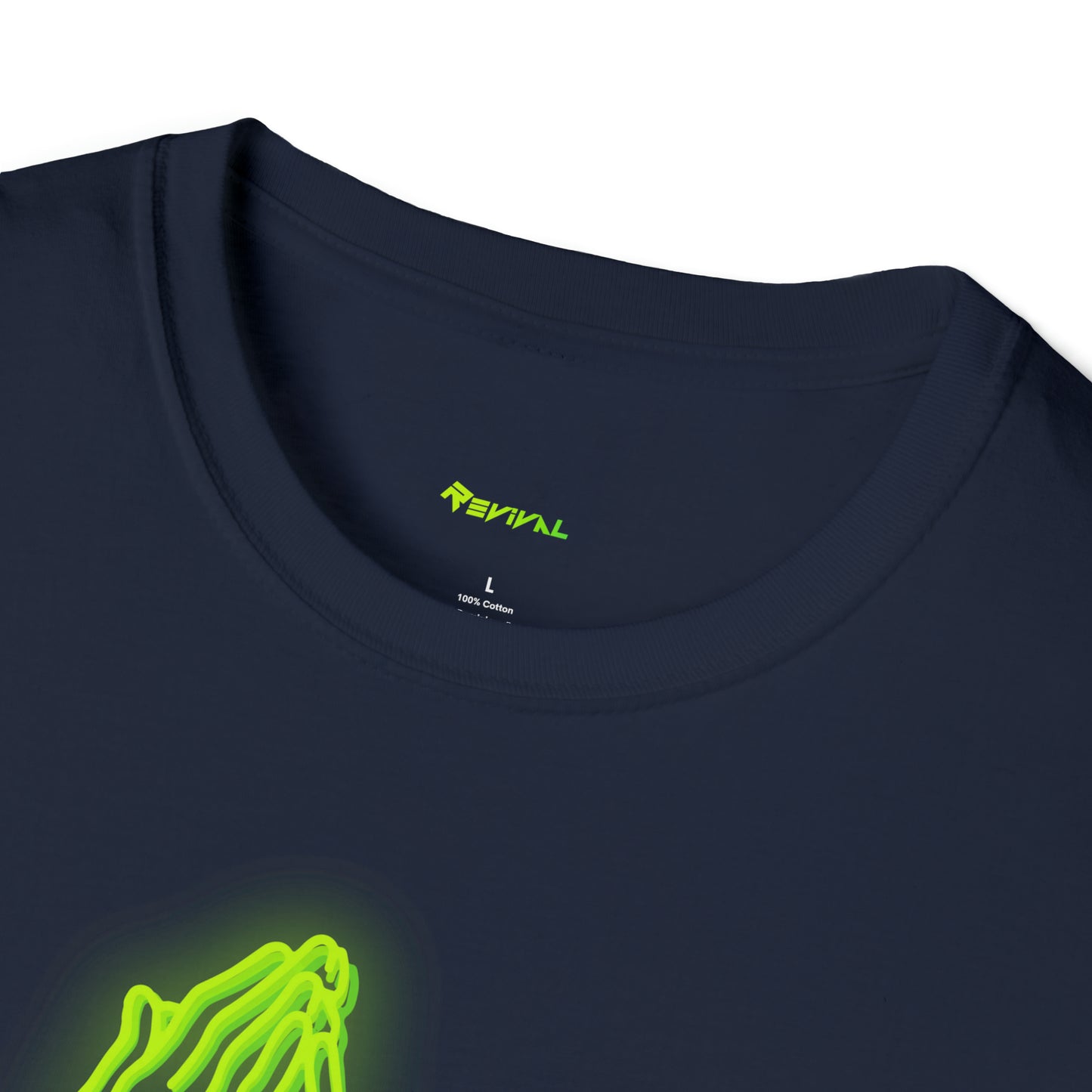 Pray for Revival Neon Green by Revival Softstyle T-Shirt, Short Sleeved Tee for Men and Women, Gift for Men, Gift for Women