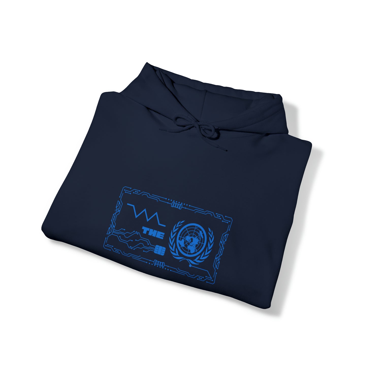 Resist the UN by Revival Hooded Sweatshirt, Long Sleeved Hoodie for Men and Women, Gift for Men, Gift for Women