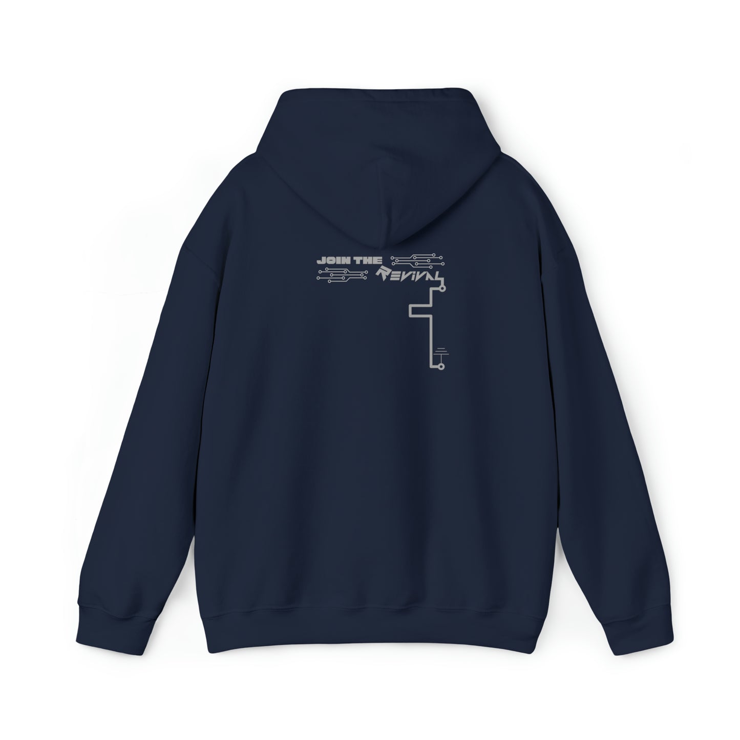 Distress Signal by Revival Heavy Hooded Sweatshirt, Warm Hoodie for Men and Women, Gift for Men, Gift for Women