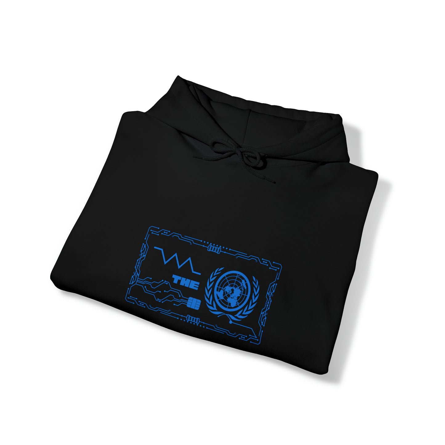 Resist the UN by Revival Hooded Sweatshirt, Long Sleeved Hoodie for Men and Women, Gift for Men, Gift for Women