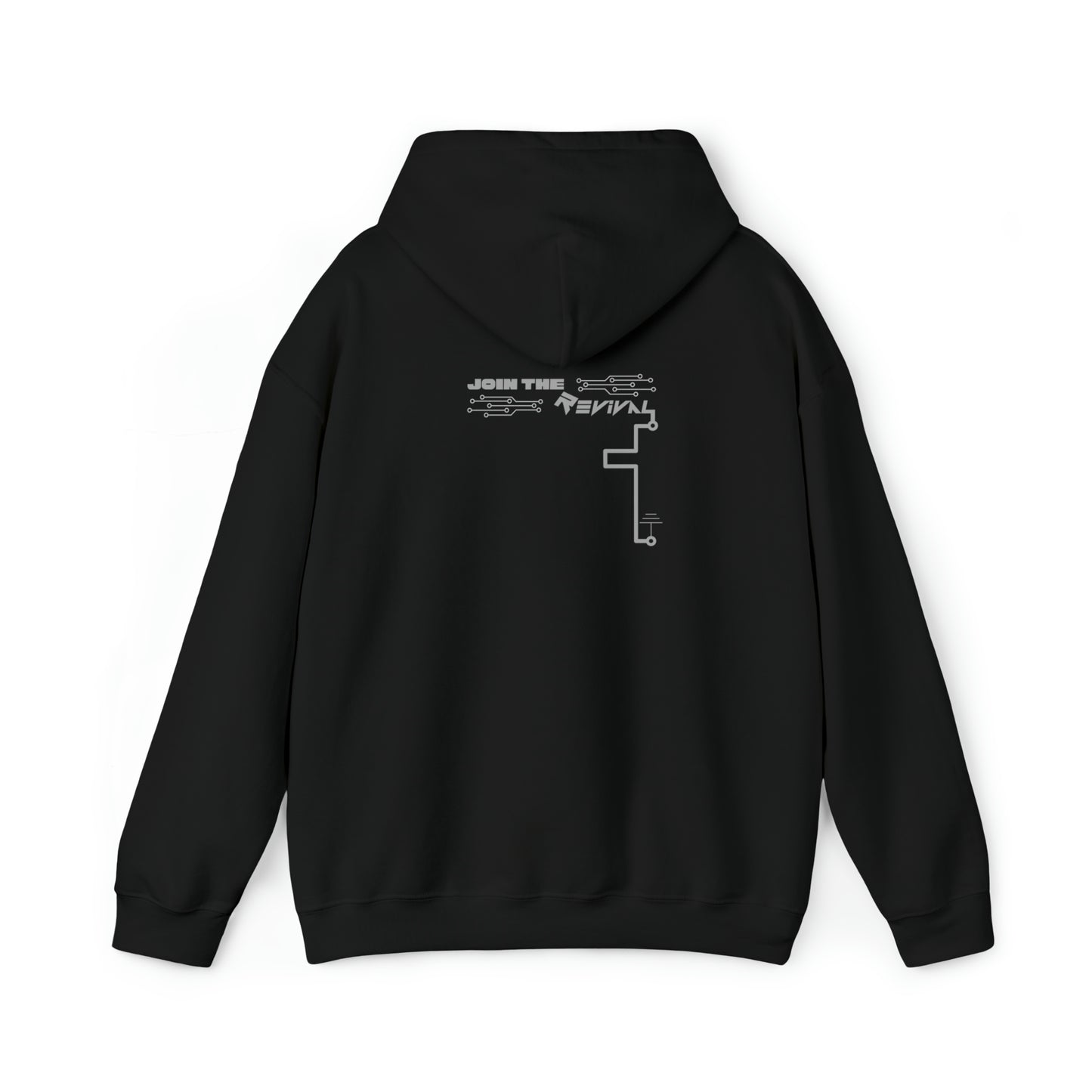 Distress Signal by Revival Heavy Hooded Sweatshirt, Warm Hoodie for Men and Women, Gift for Men, Gift for Women