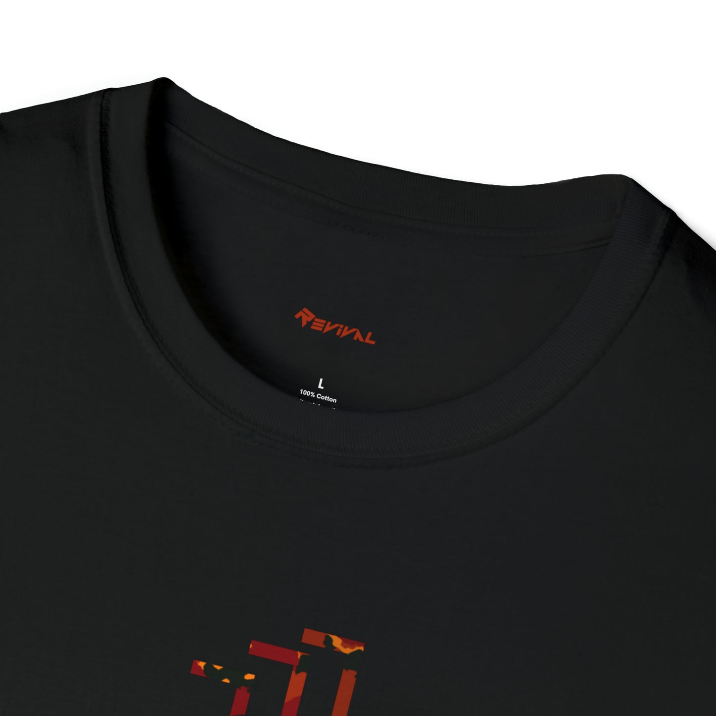 Calvary Camo Burnt Orange by Revival Softstyle T-Shirt