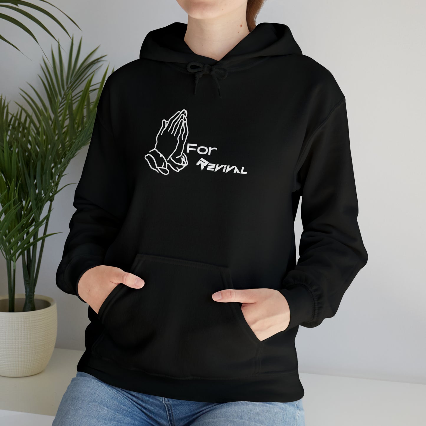 Pray for Revival by Revival Hooded Sweatshirt, Long Sleeved Hoodie for Men and Women, Gift for Men, Gift for Women