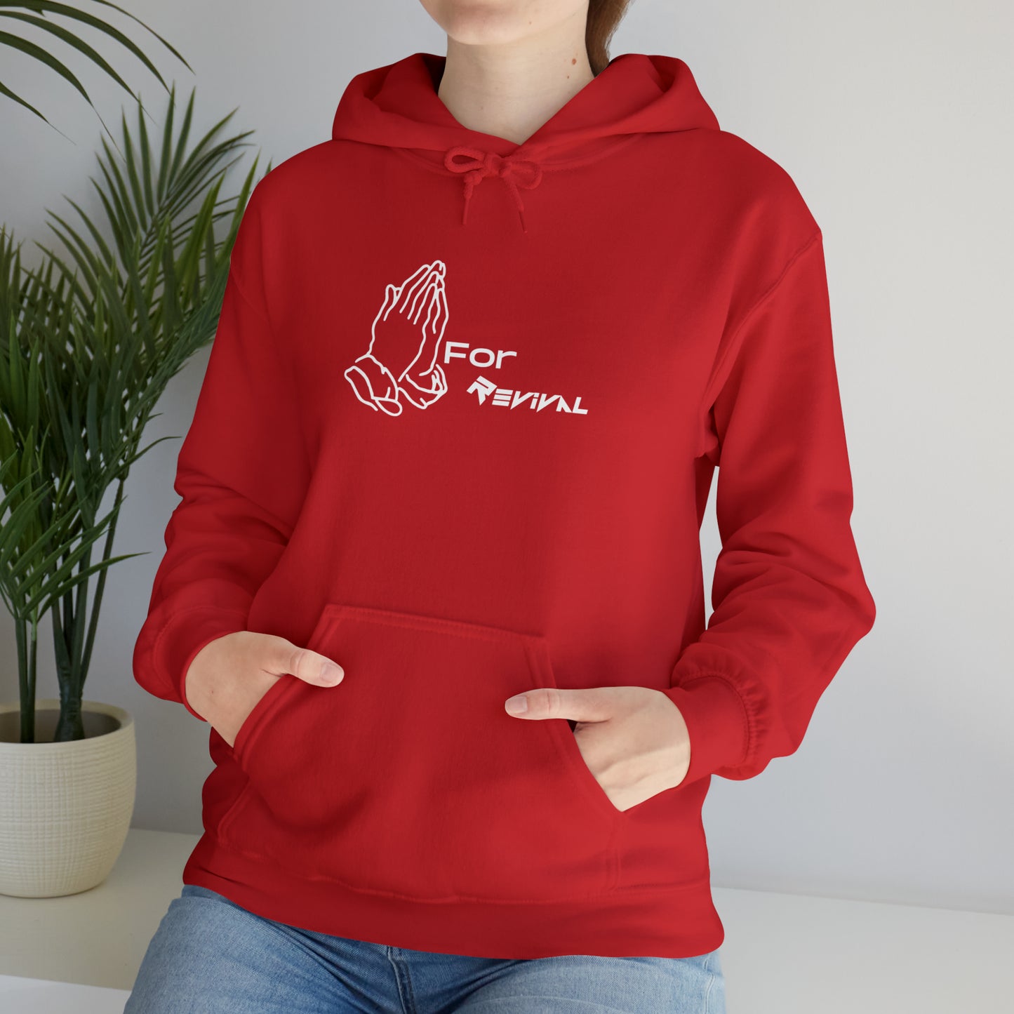 Pray for Revival by Revival Hooded Sweatshirt, Long Sleeved Hoodie for Men and Women, Gift for Men, Gift for Women