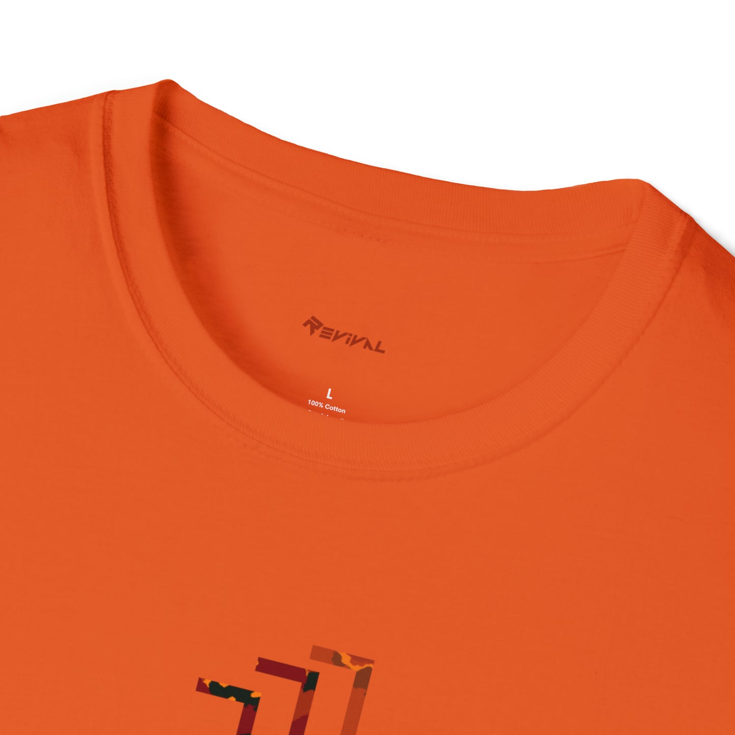 Calvary Camo Burnt Orange by Revival Softstyle T-Shirt