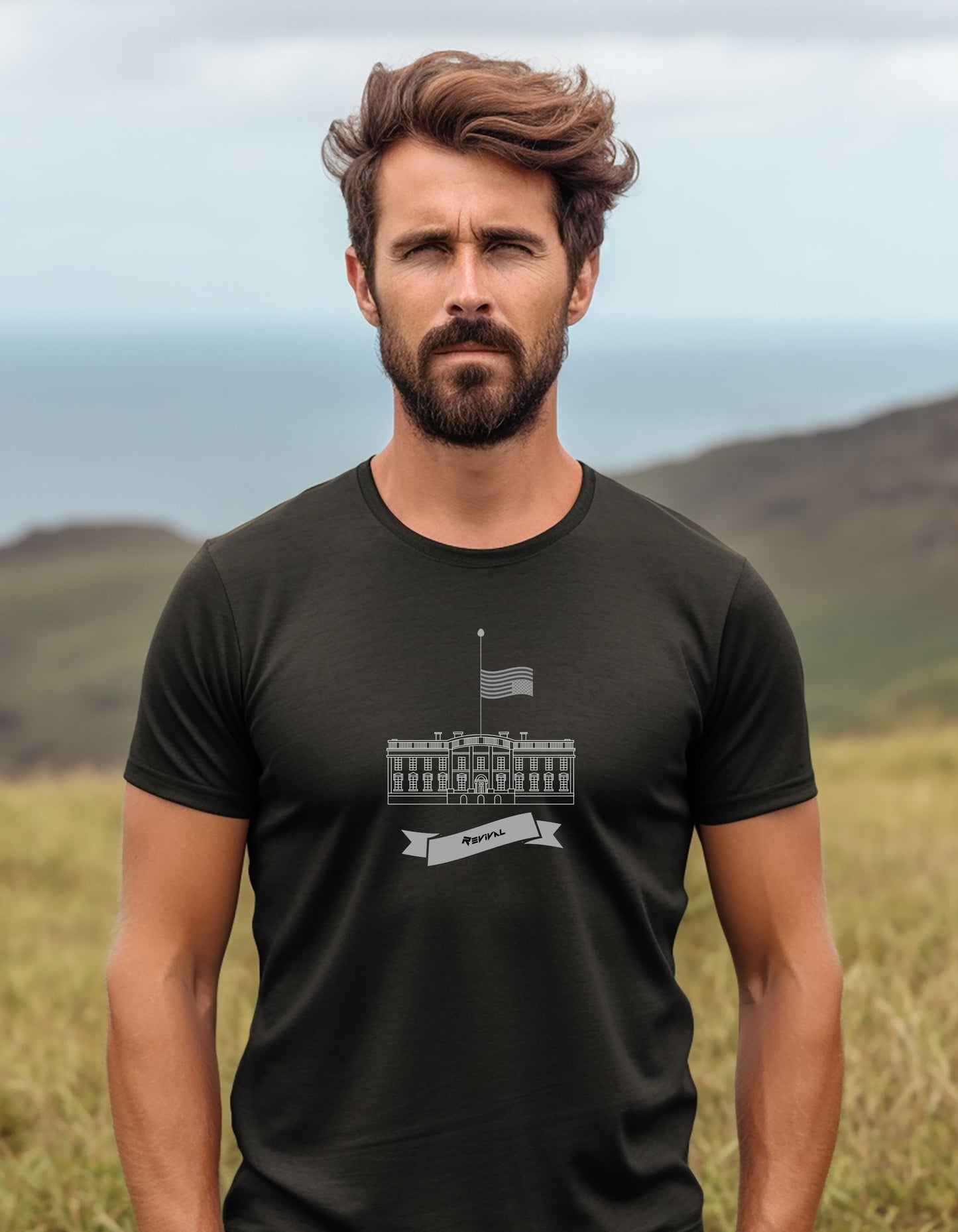 Distress Signal by Revival Softstyle T-Shirt, Short Sleeved Tee for Men and Women, Gift for Men and Women