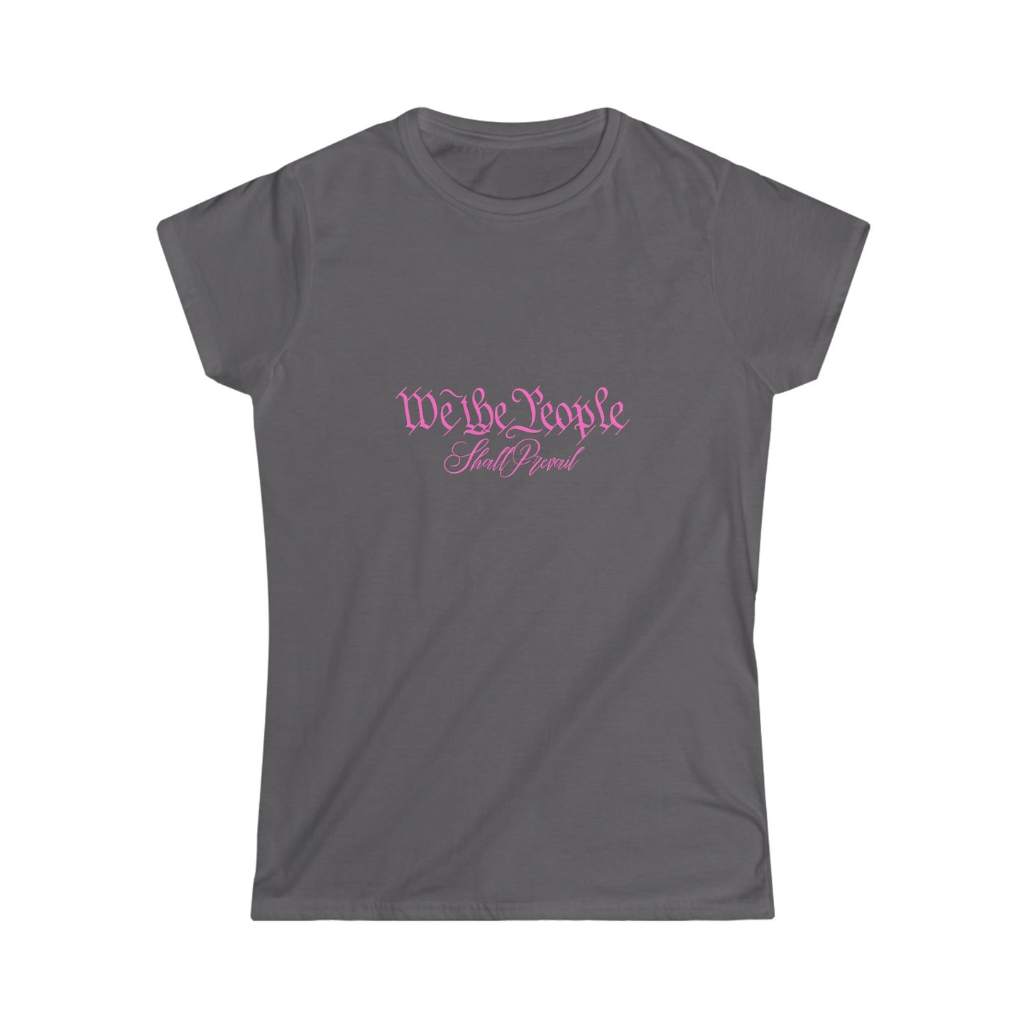 We Shall Prevail Women's Softstyle Tee by Revival, Women's Patriotic T-Shirt, Gifts for Women