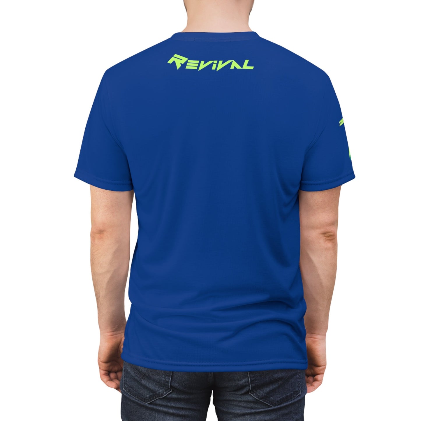 We the People by Revival Blue Lime Unisex Tee