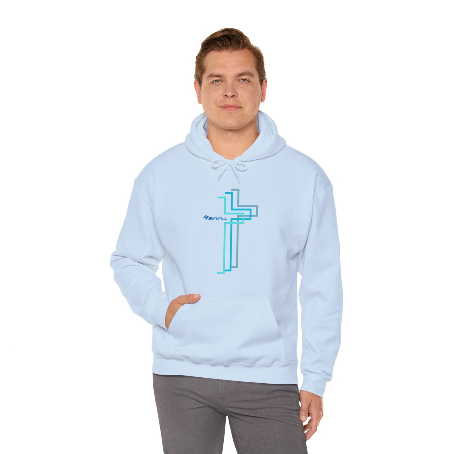 Calvary Intersection by Revival Hooded Sweatshirt, Men's and Women's Hoodie