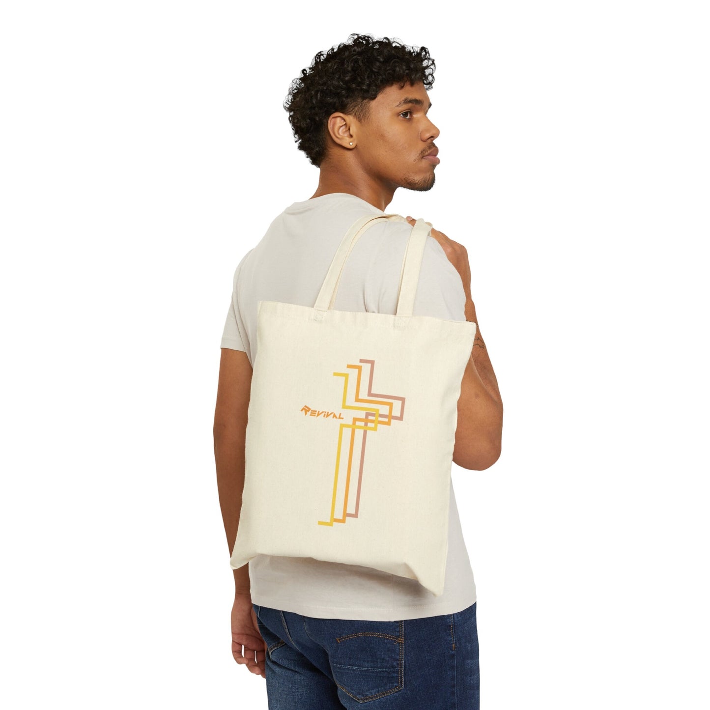 Pumpkin Spice Deluxe by Revival Cotton Canvas Tote Bag, Purse, Luggage, Grocery bag
