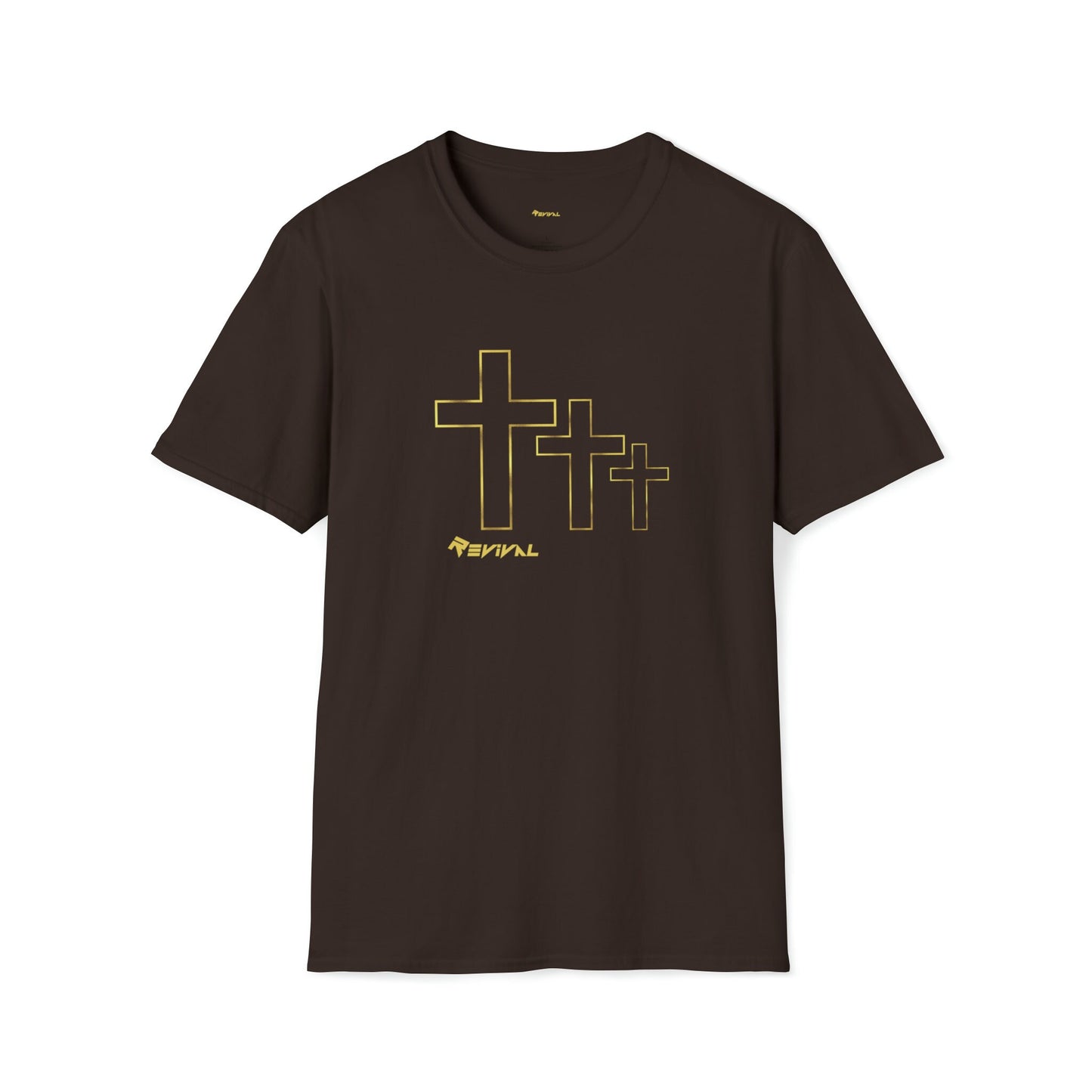 Calvary by Revival Softstyle T-Shirt, Christian Shirt, The Cross shirt, Gifts for men and women