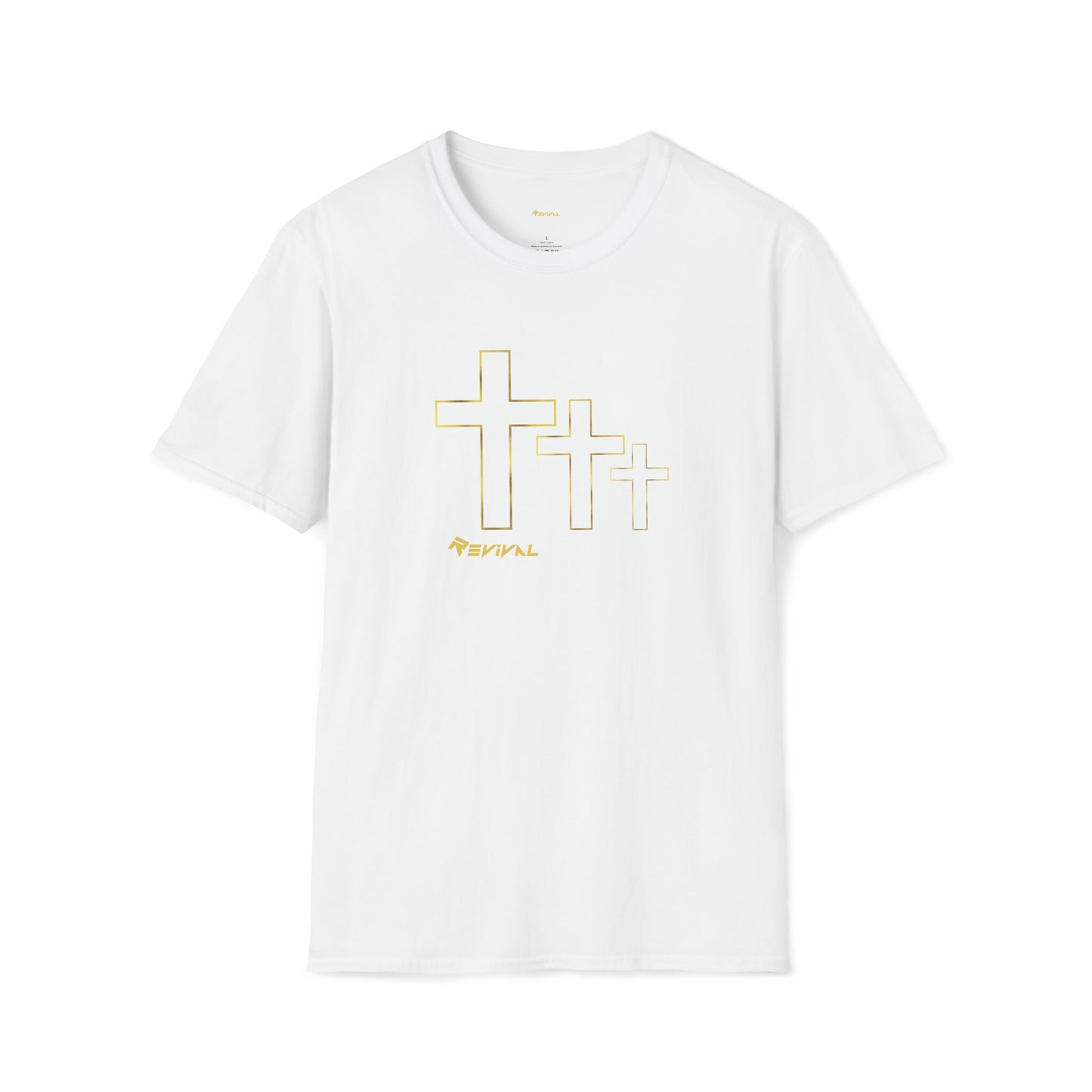 Calvary by Revival Softstyle T-Shirt, Christian Shirt, The Cross shirt, Gifts for men and women