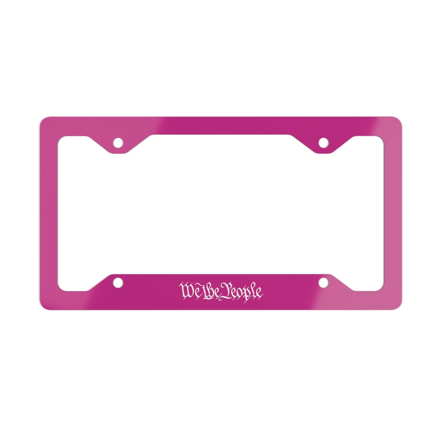 We the Plate People by Revival Metal License Plate Frame, Automotive Accessories, New Car and Truck Accessories