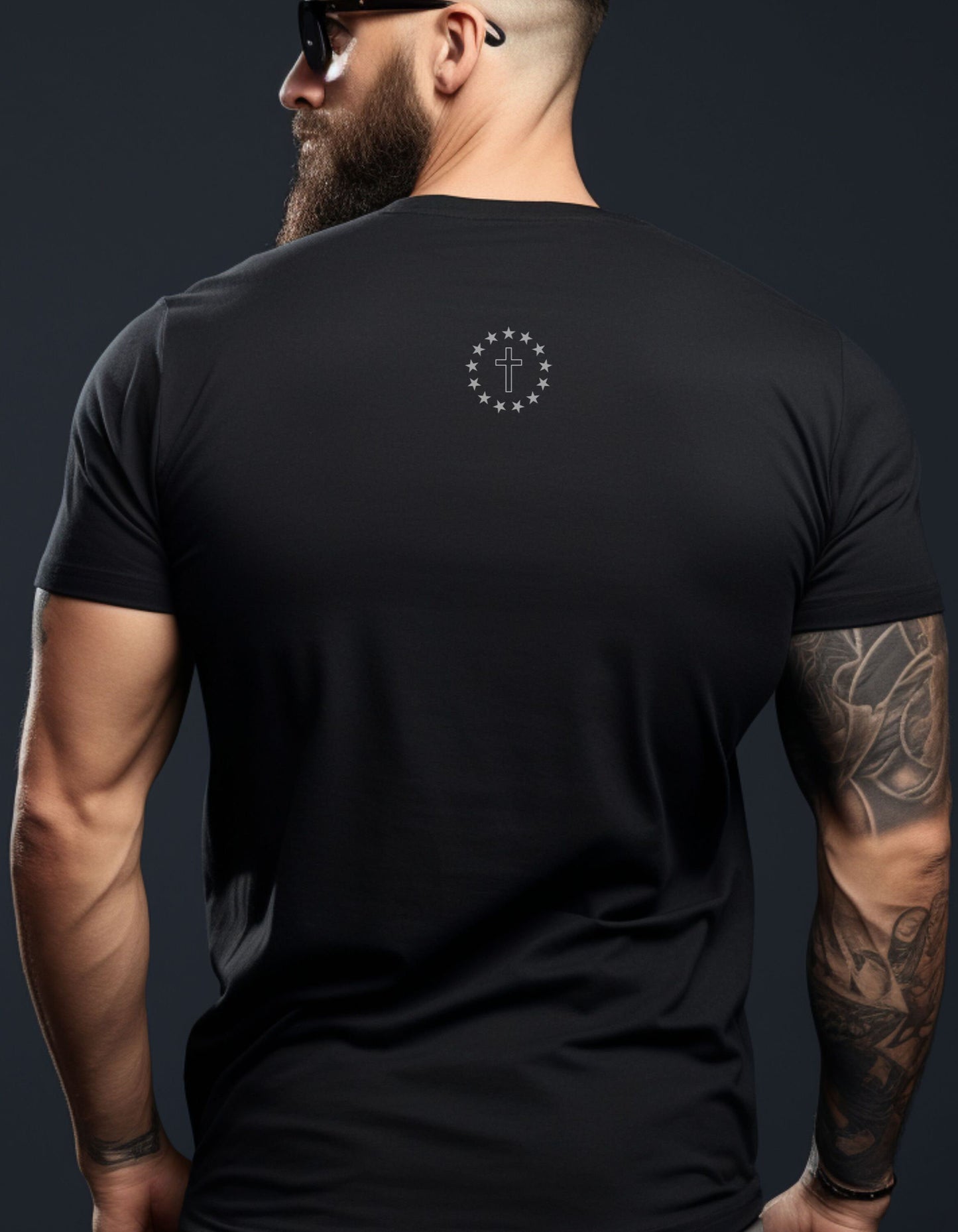 Grey Calvary Intersection by Revival Short sleeve T-Shirt, Comfortable, soft Tee, Gift for Men and Women