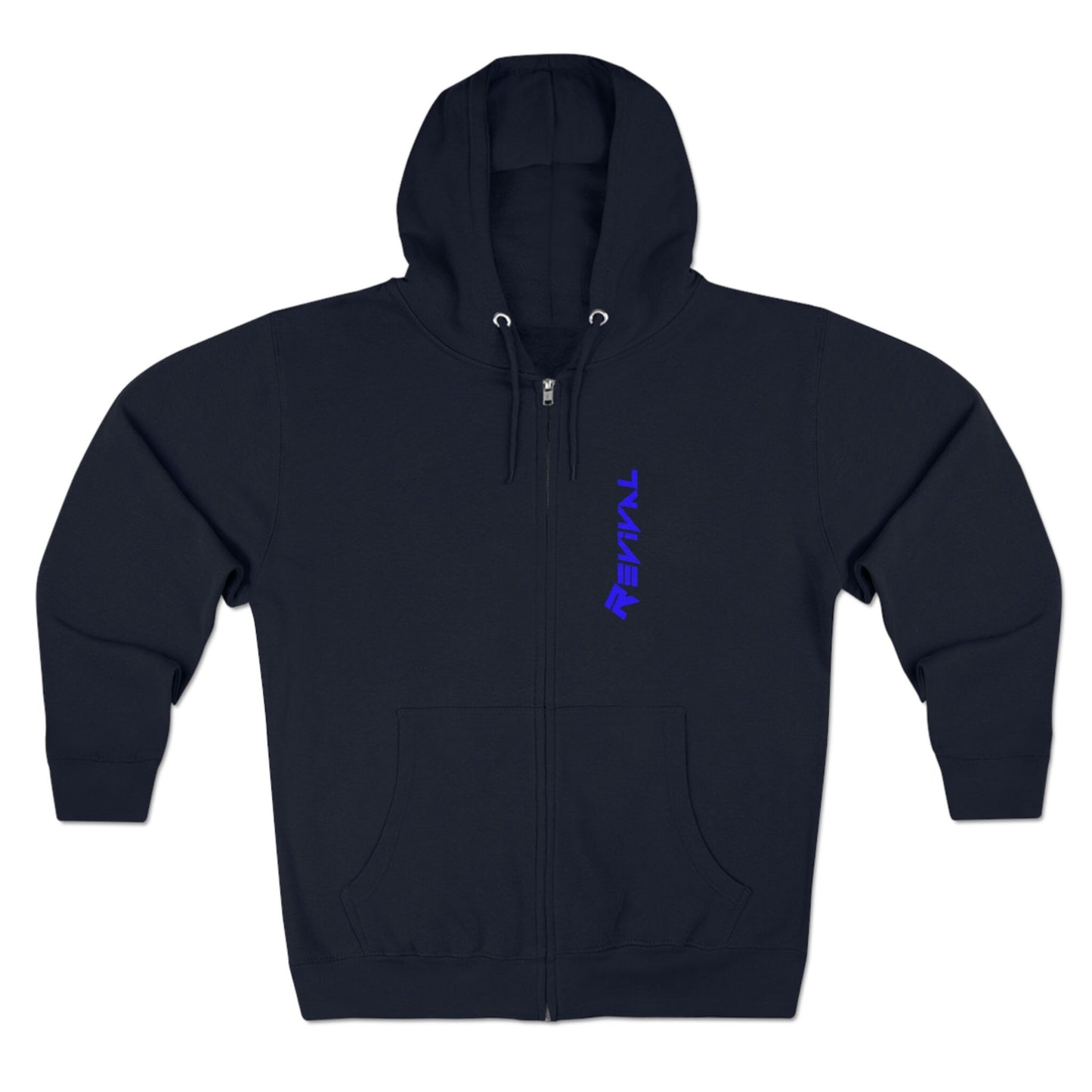 The Blues by Revival Premium Full Zip Hoodie, Warm Hoodie, Gift for men, Gift for women