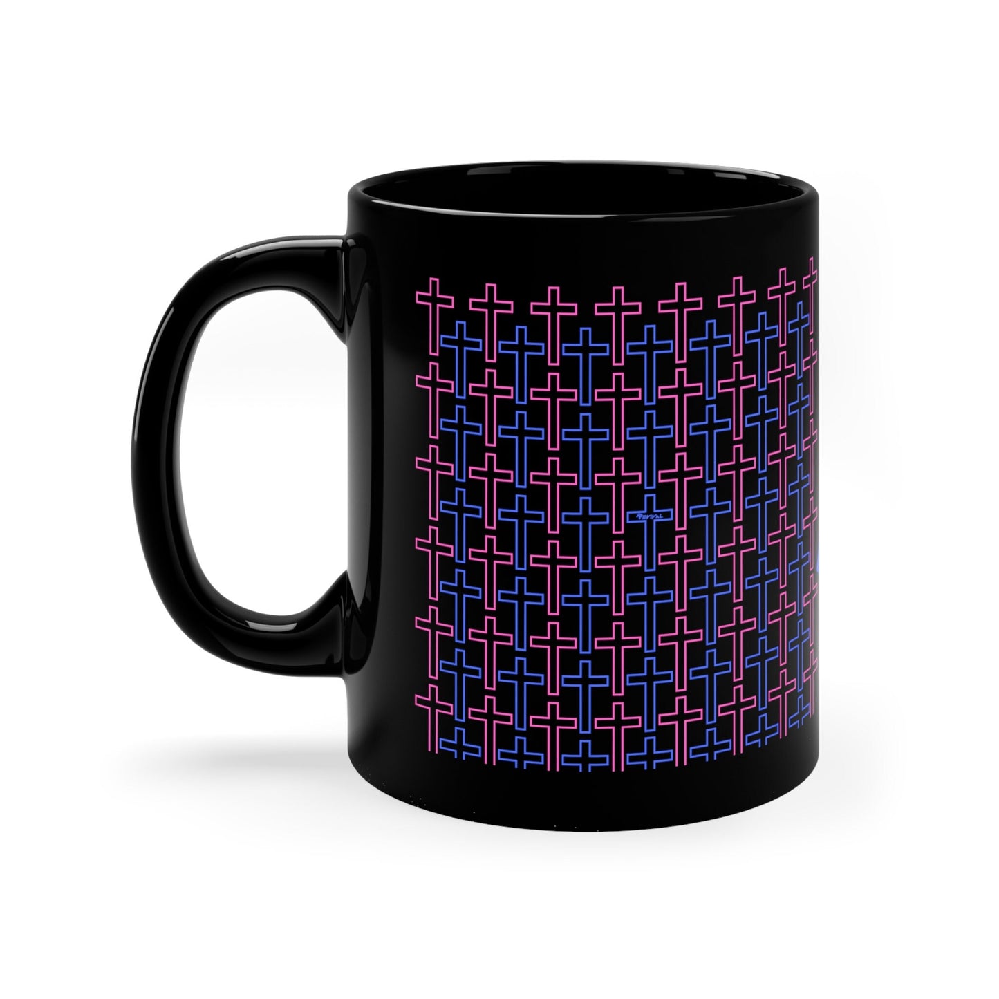Fashionista Barista Coffee Mug by Revival 11oz Black Mug, Drinkware, Cup, Gift for Women