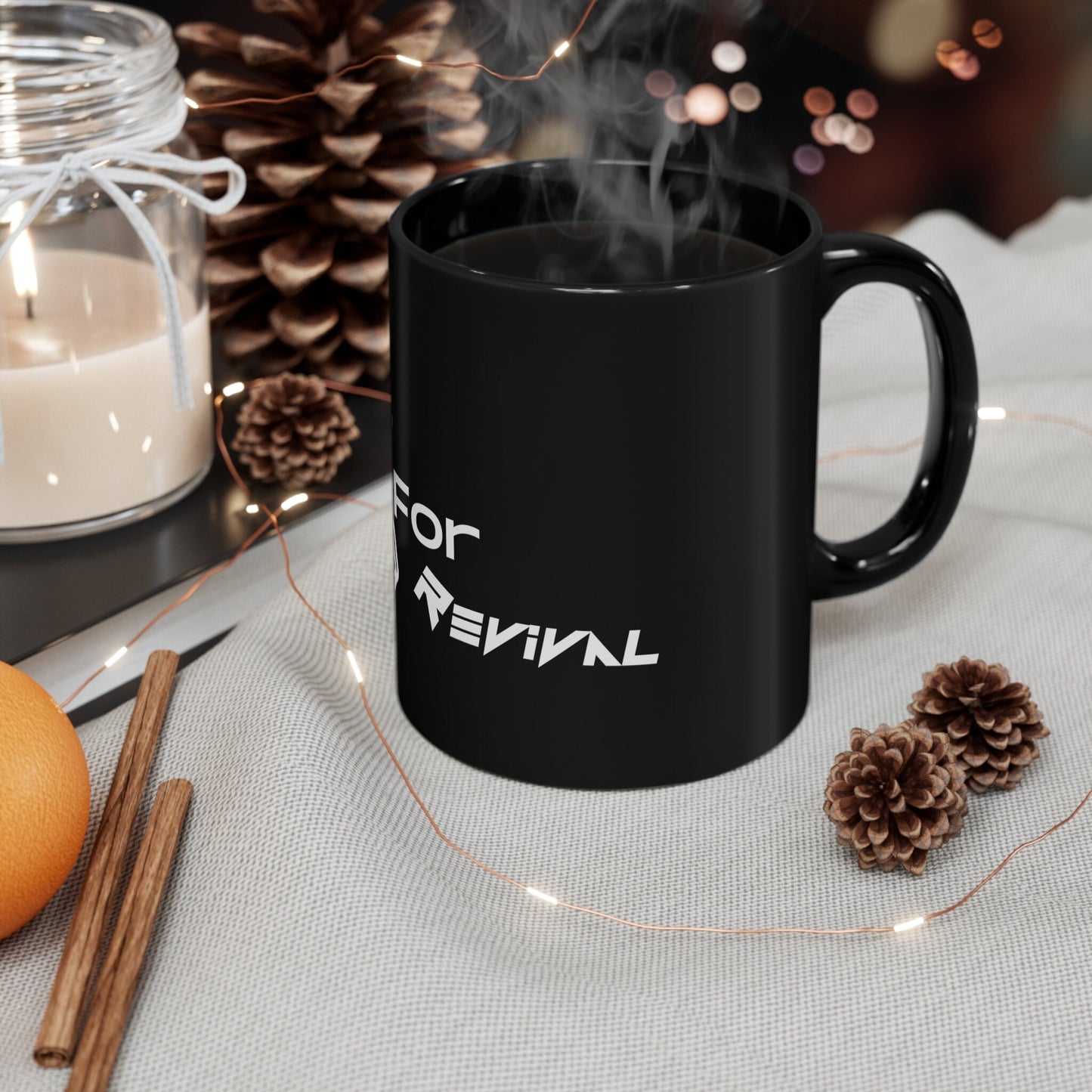 Pray for Revival Mug by Revival 11oz Black Coffee and Mug, Tea cup, Gift for Men, Gift for Women
