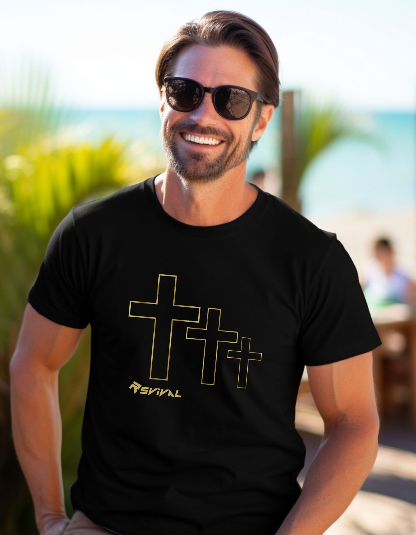 Calvary by Revival Softstyle T-Shirt, Christian Shirt, The Cross shirt, Gifts for men and women