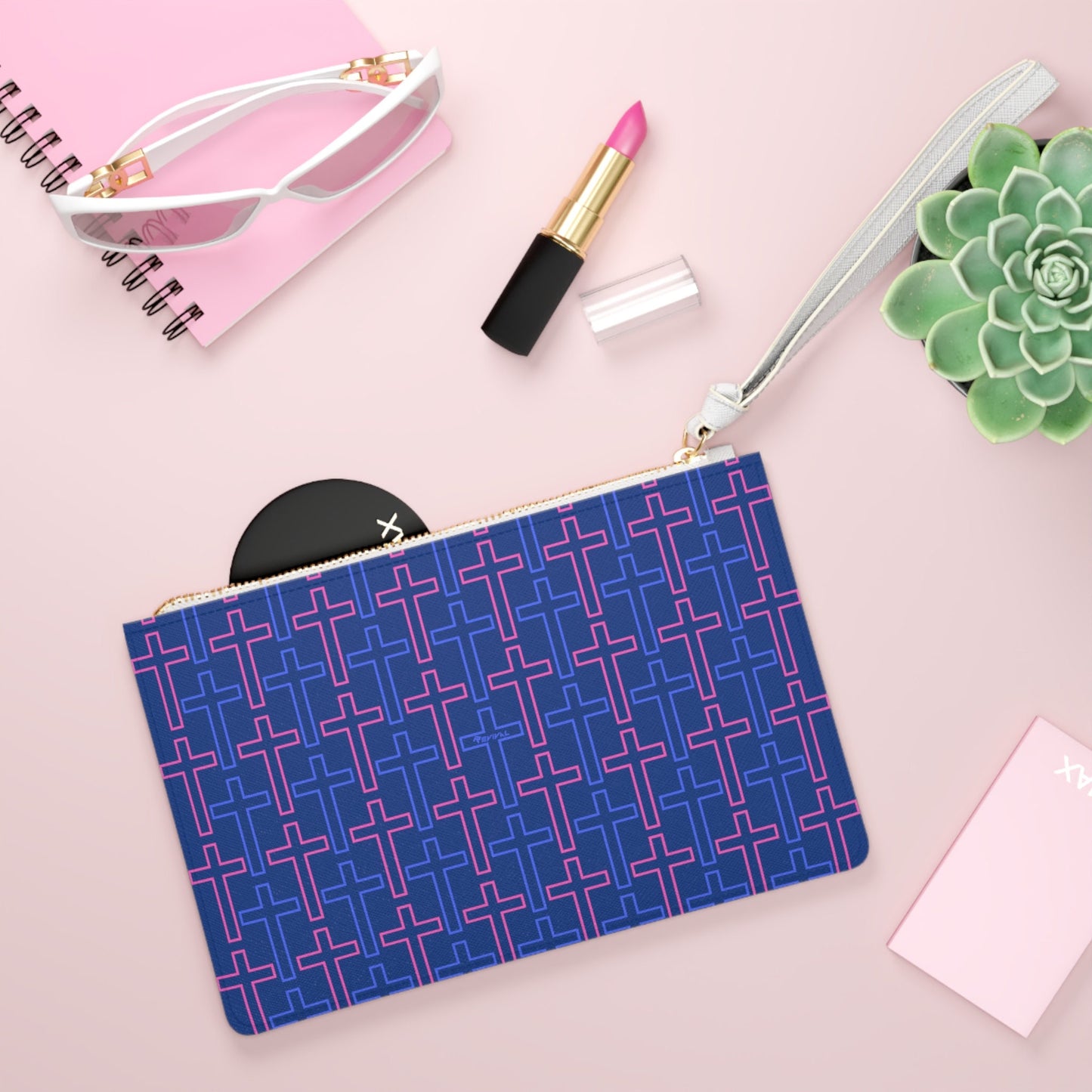 Clutch the Revival Pink Bag, Clutch Bag, Evening Clutch Bag, Gift for Women