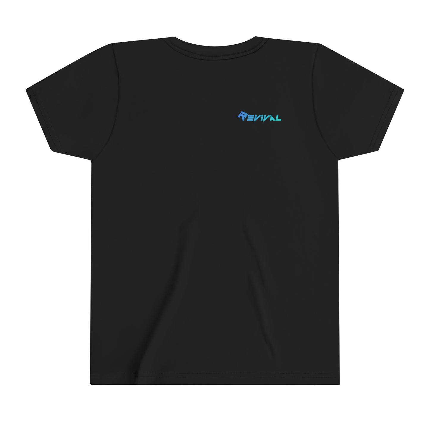 Pray for Revival Neon Blue by Revival Youth Short Sleeve Tee