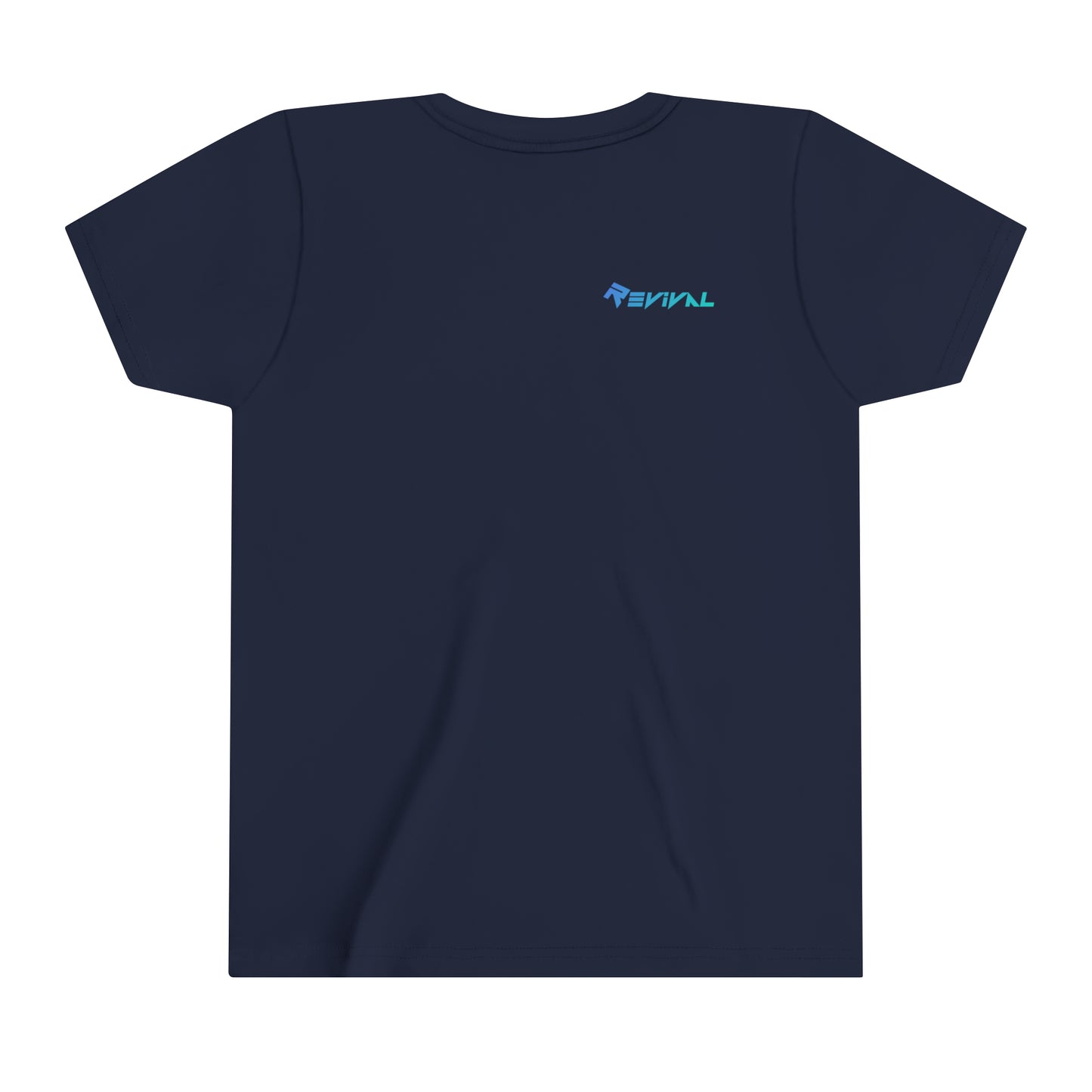 Pray for Revival Neon Blue by Revival Youth Short Sleeve Tee