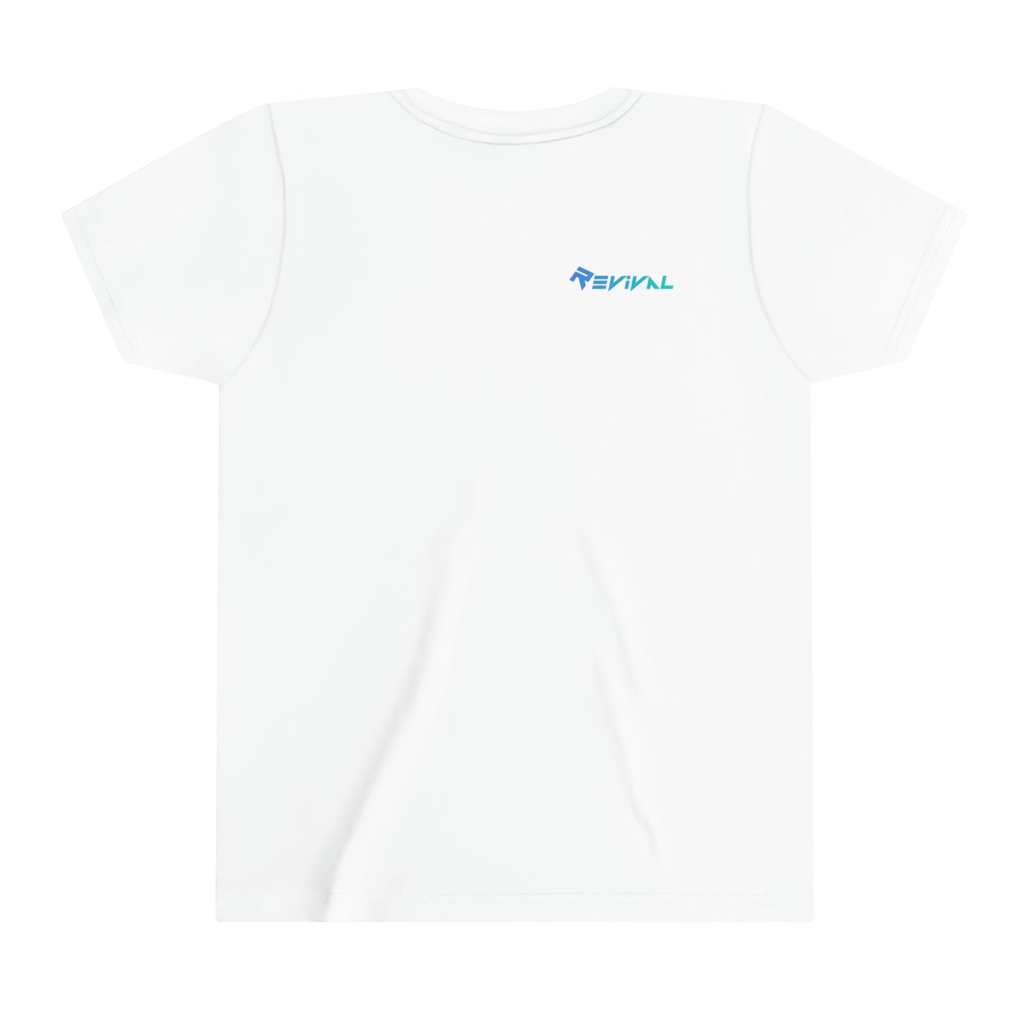 Pray for Revival Neon Blue by Revival Youth Short Sleeve Tee