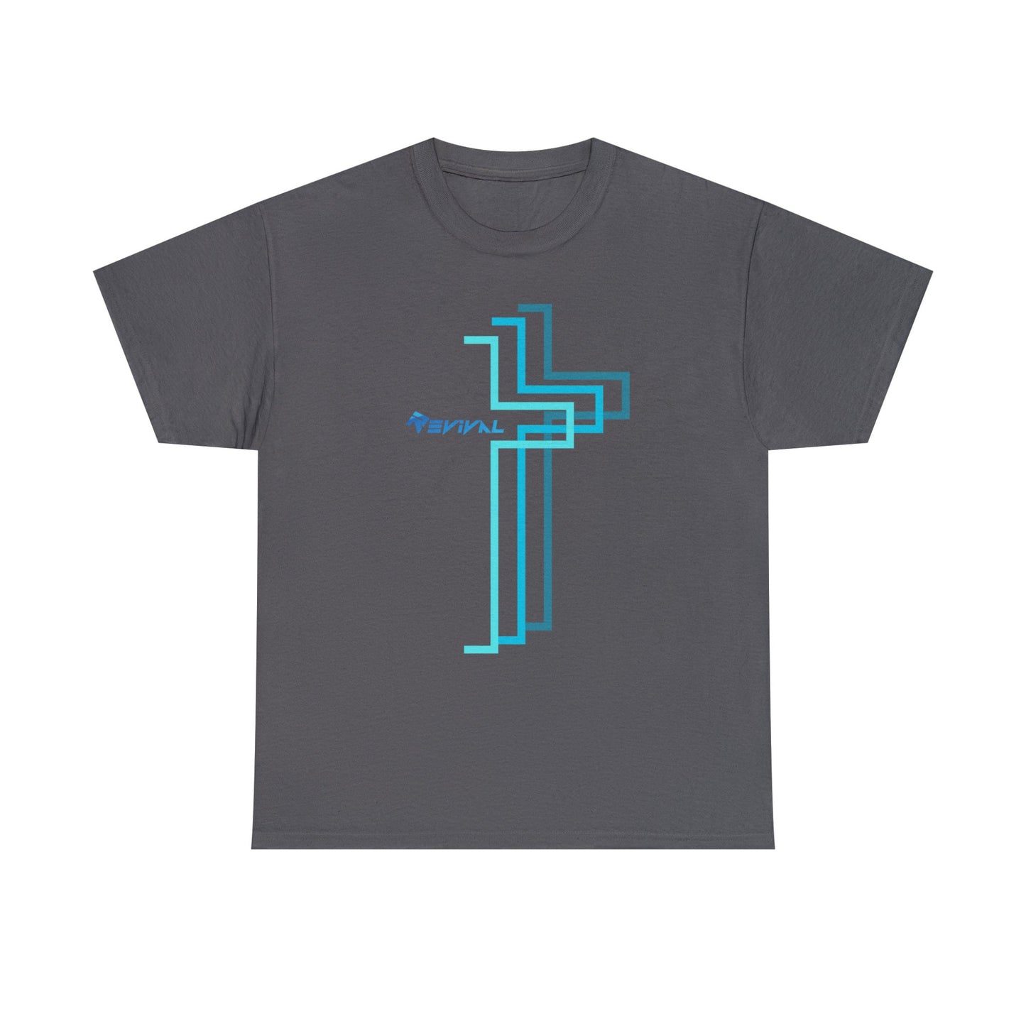 Calvary Intersection by Revival Unisex Heavy Cotton Tee, Women's and Men's T-Shirt