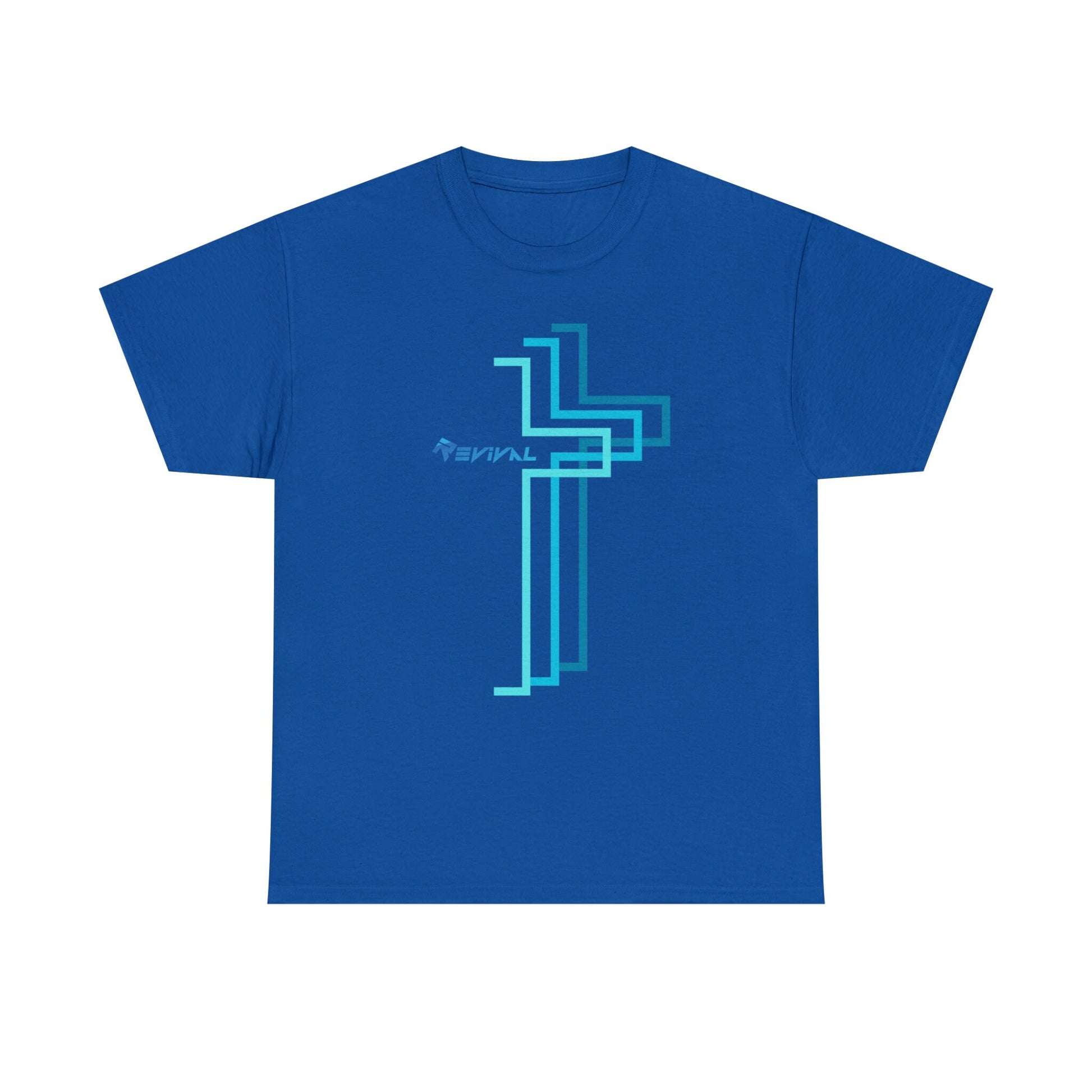 Calvary Intersection by Revival Unisex Heavy Cotton Tee, Women's and Men's T-Shirt