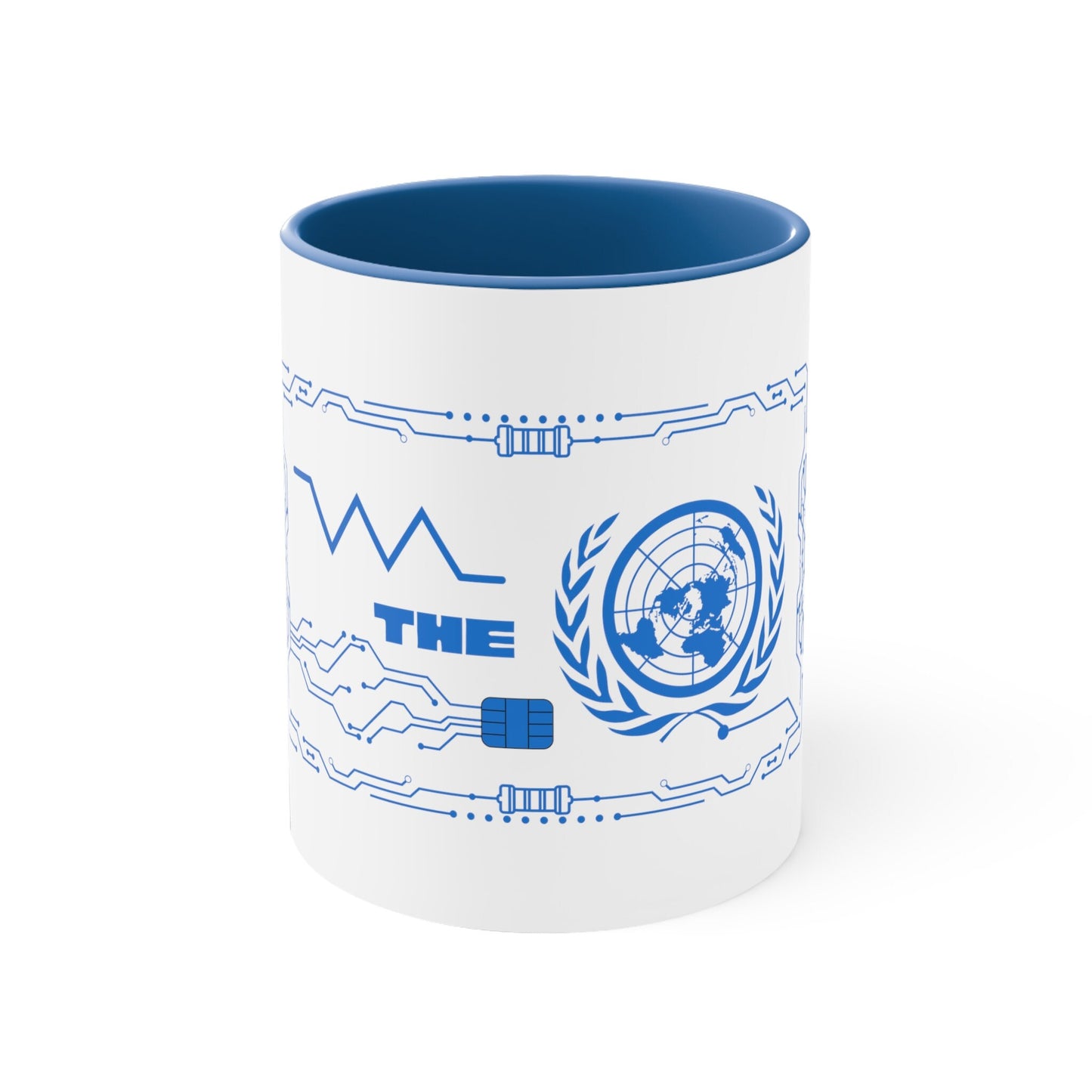 Resist the UN by Revival Coffee Mug, 11oz, Drinkware, Cup, Gift for Men, Gift for women